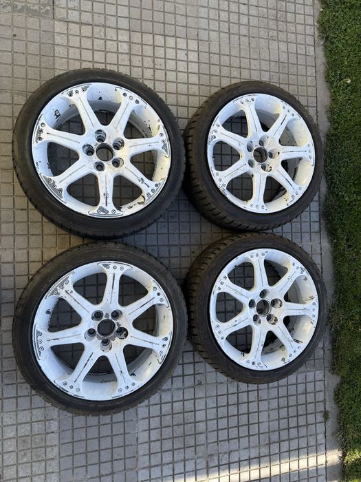 Лети джанти 17 цола 5Х100 7,5J със зимни гуми