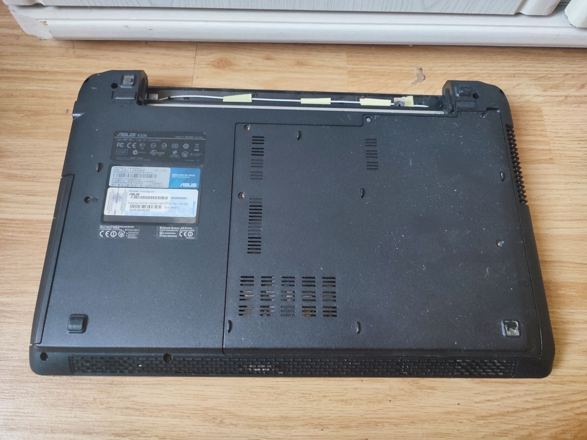 Carcasa completa + Balamale + Accesorii - Asus K52N X52N A52N K52 X52