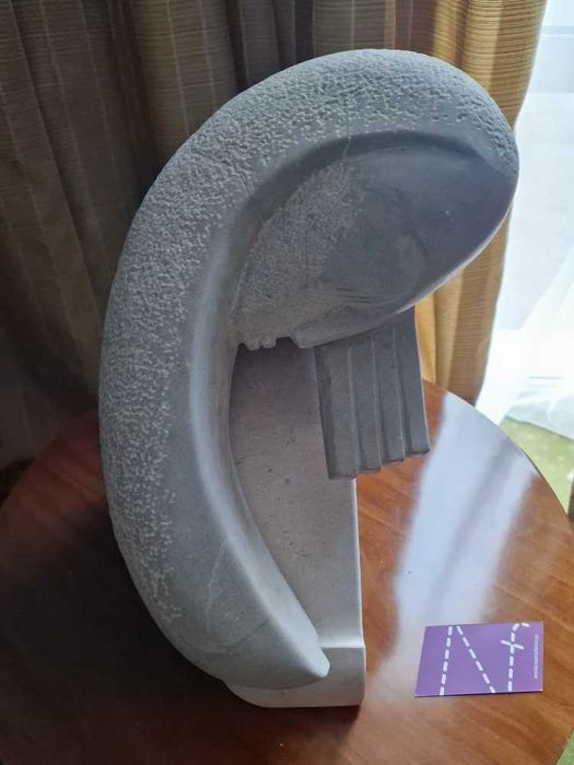 Sculptura din piatra, anii '30, 42x25x30cm (Lxlxh), Iasi - Romania