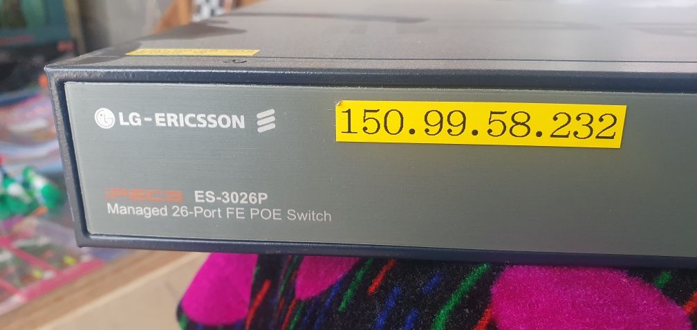 Switch poe FE 26 port