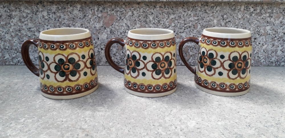 Set de 6 halbe din ceramica