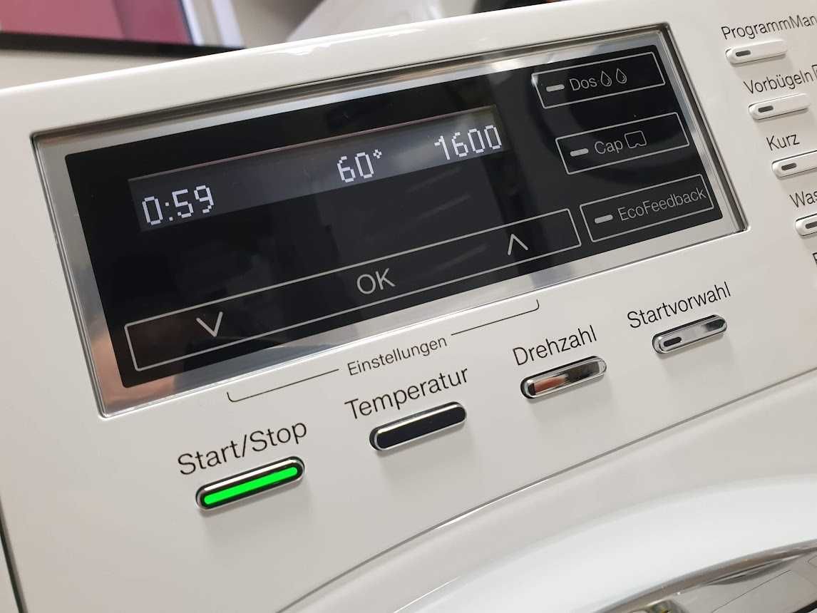 9кг Miele Пералня - TwinDos - 1600rpm - Миеле 12м Гаранция