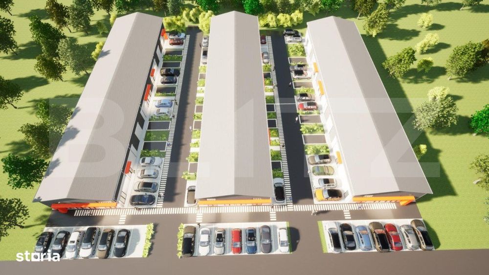 Hale noi pe parter sau P + 1, 1.755 mp utili, teren 4.000 mp, zona Ghe