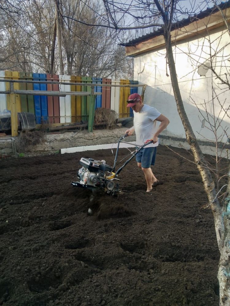Вспашка огорода и дачных участков в Темиртау