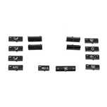Set de reparatie butoane pentru incalzire pentru BMW 5 E39 X5 E53