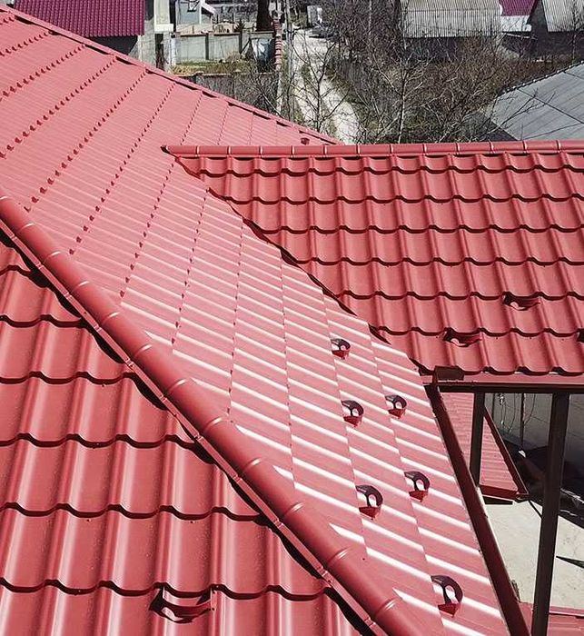 Reparatii Acoperisuri - Montaj Tabla Acoperis - Tigla Metalica - Coame