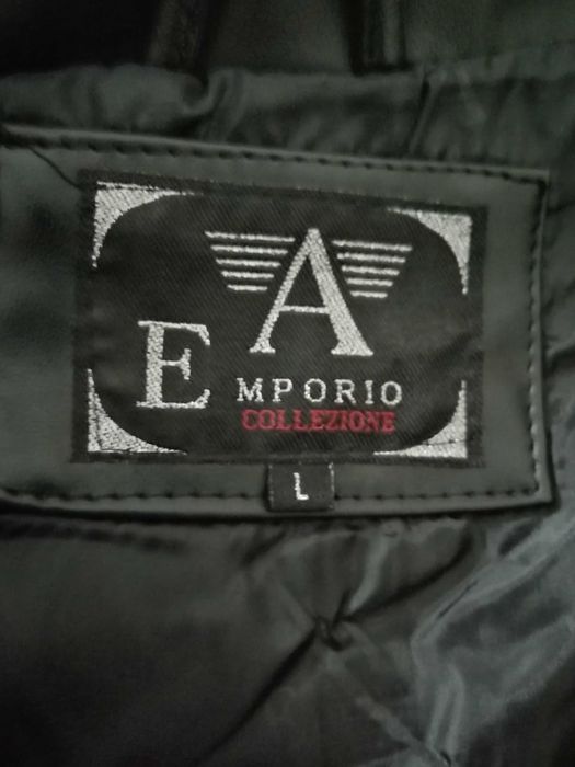 REDUS 750 Haina piele ecologica Emporio Armani, marimea L,pt barbati