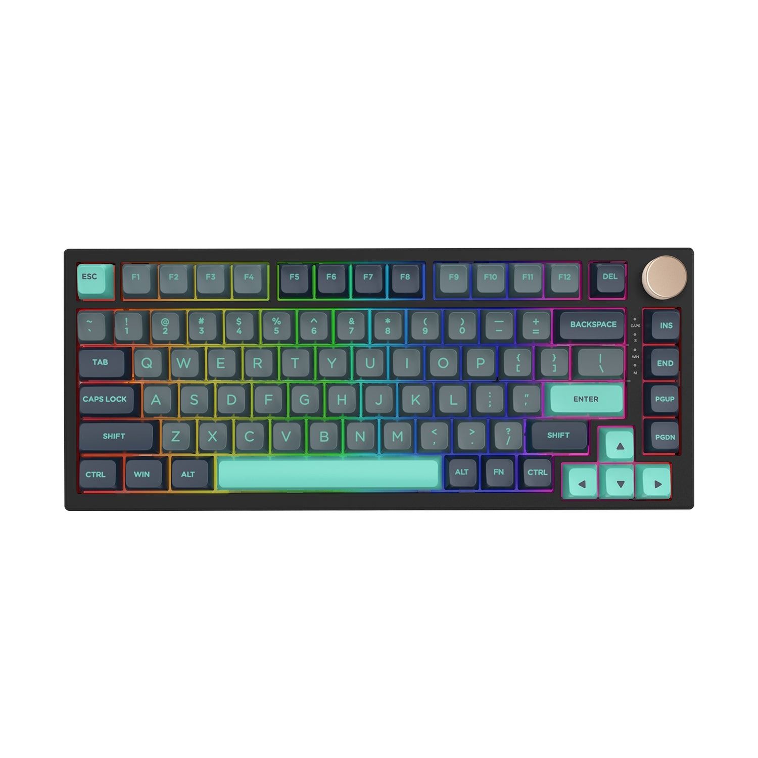 Игровая механическая клавиатура с подсветкой VGN N75 Hot-Swap RGB PBT