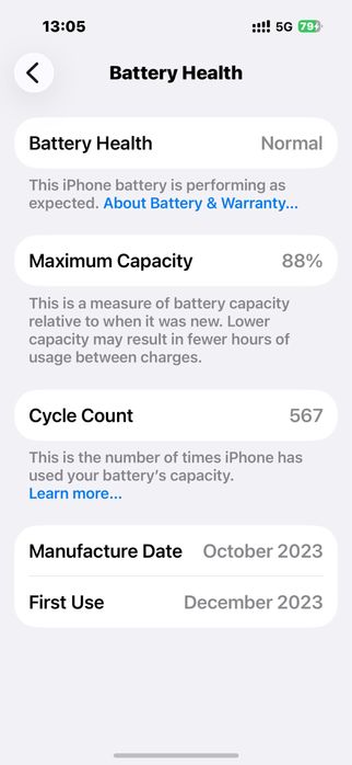 Vand Iphone 15 [impecabil]