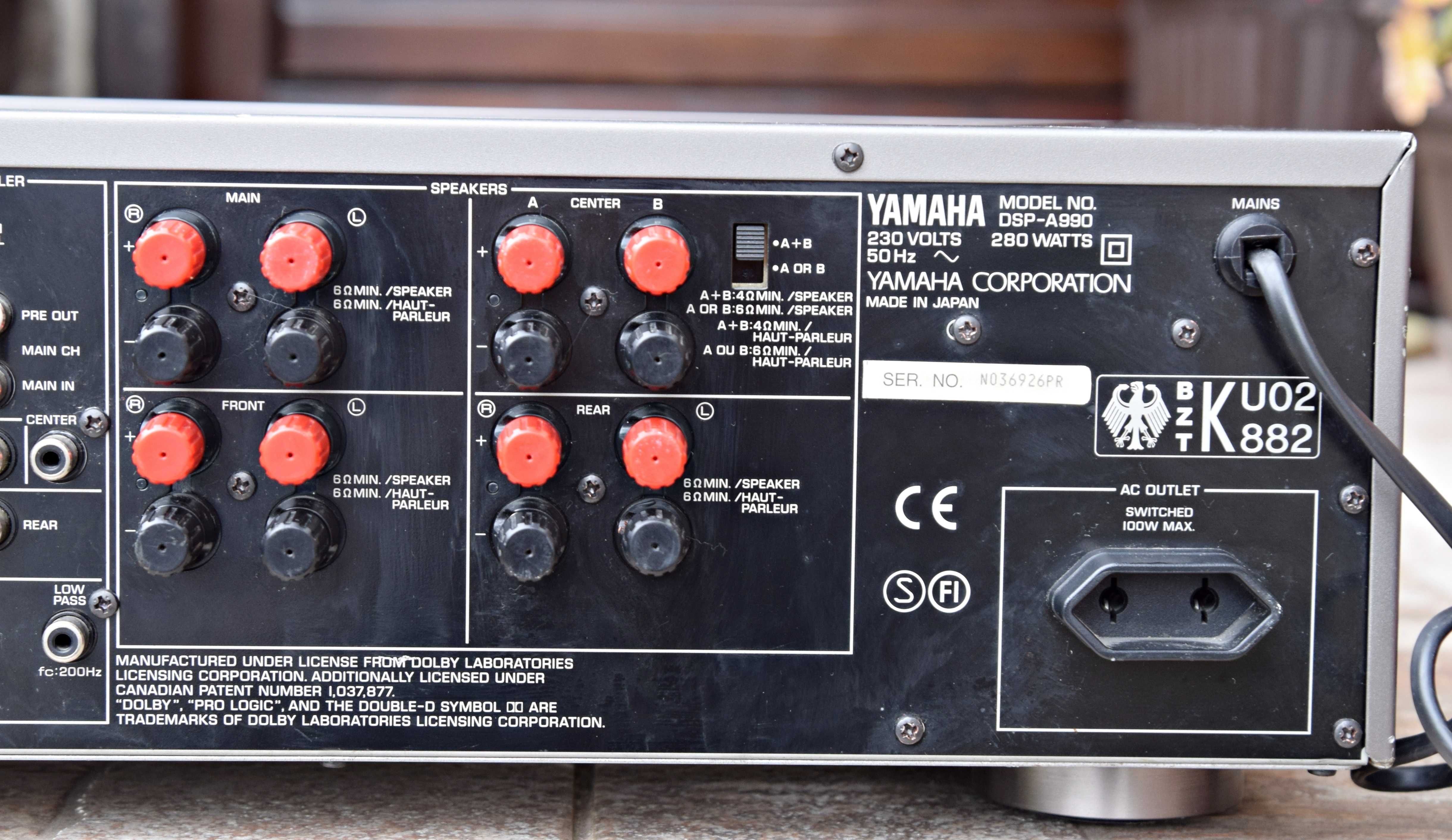 Amplificator 7.1 Yamaha DSP-A990
