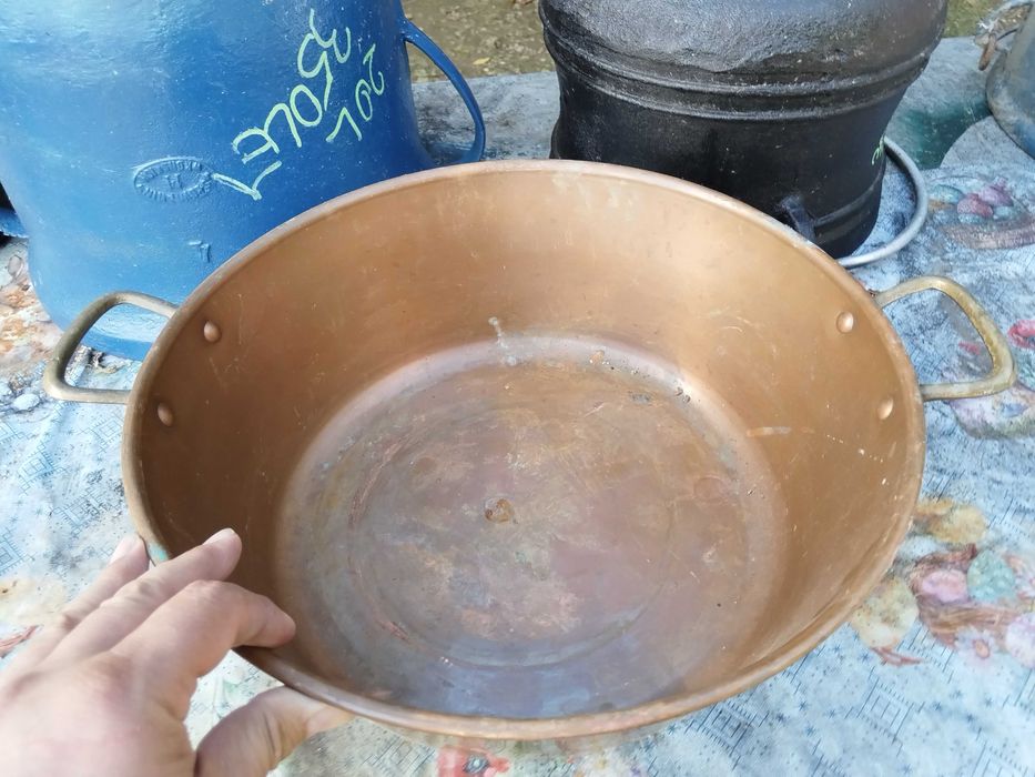 Oala de cupru pentru sarmale tocăniță