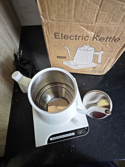 Fierbator electric gooseneck ibric cafea 1L 1000W