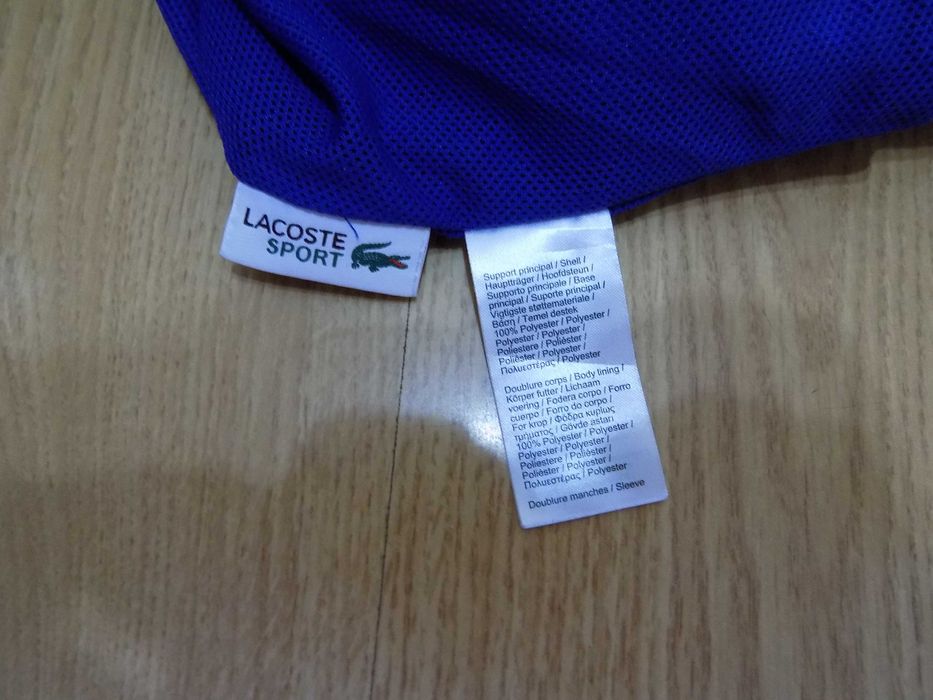 суитчър lacoste худи блуза фанела горнище ветровка мъжки оригинален XS
