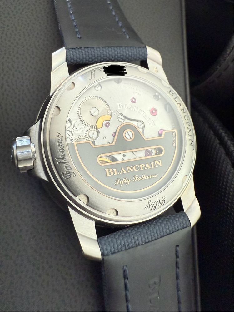 Blancpain Fifty Fathoms Automatique titan 5010-12B40-O52B