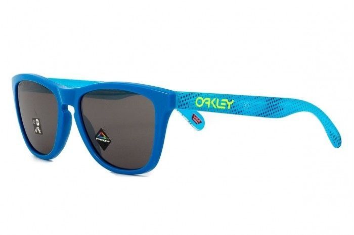 Oakley Frogskins Polished Sappire/ PRIZM BLACK