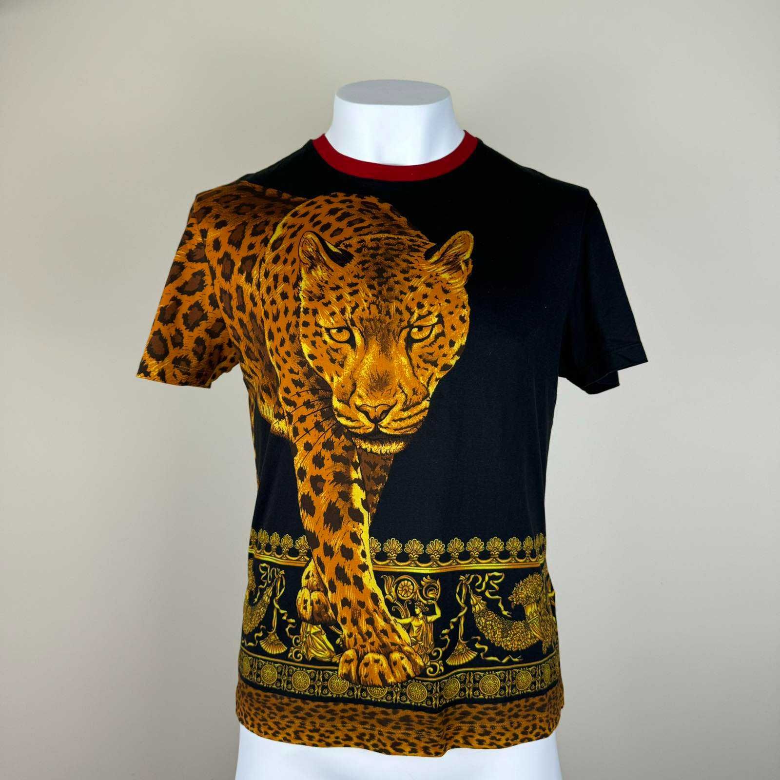 Versace Printed Tiger Signature T-shirt