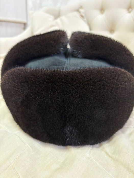 Шапка норковая муж