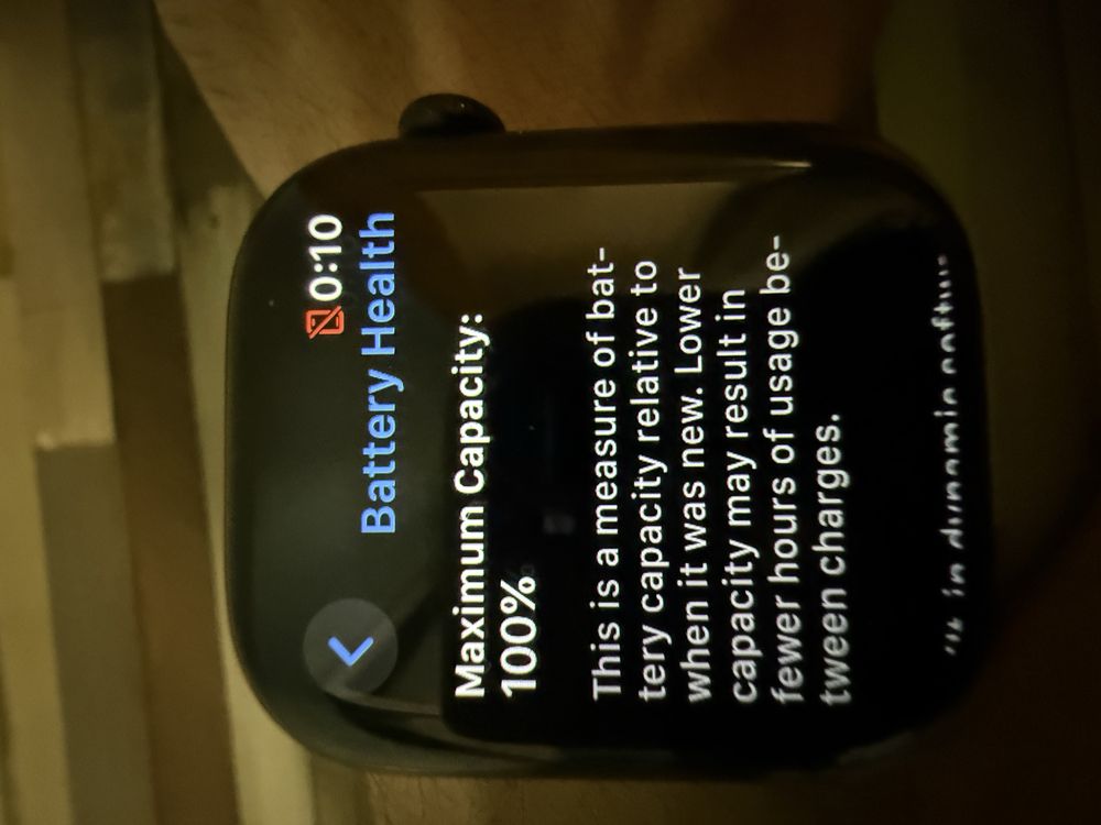 Apple Watch 10, черен, 46MM, M/L