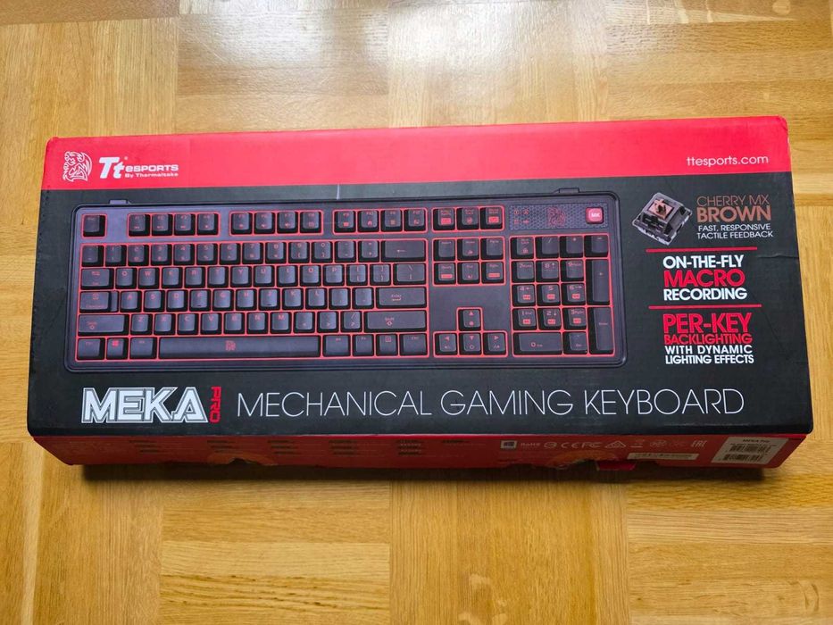Tastatura Thermaltake eSPORTS MEKA Pro Cherry Brown