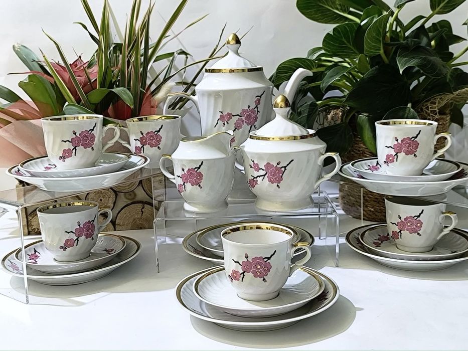 Руски порцелан сервиз за кафе