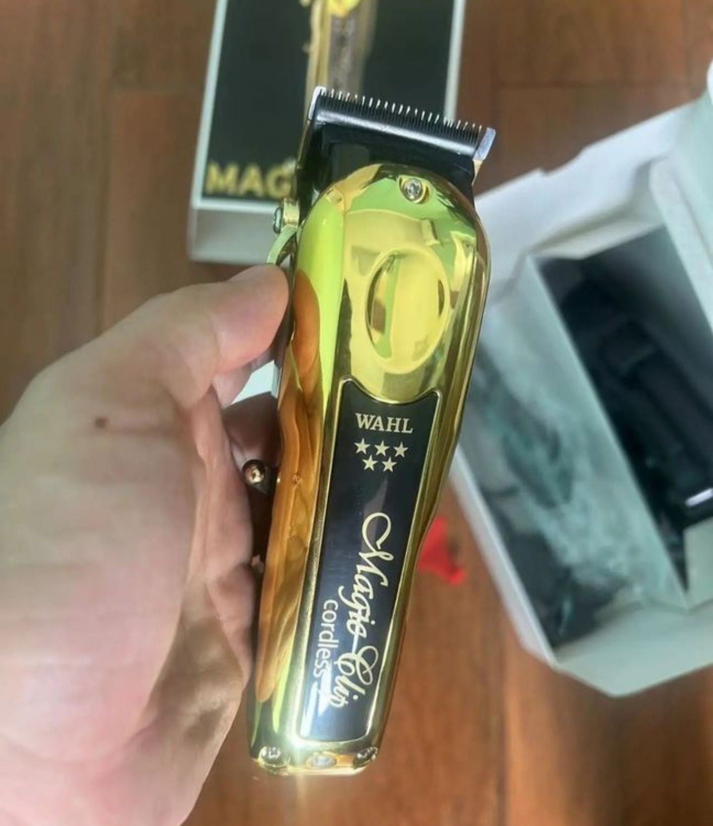 Wahl magic clip gold