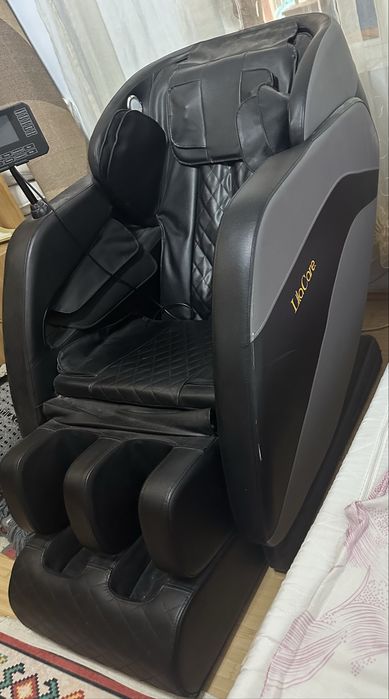 Fotoliu de masaj Royal Black , Lila Care , incalzire , bluetooth