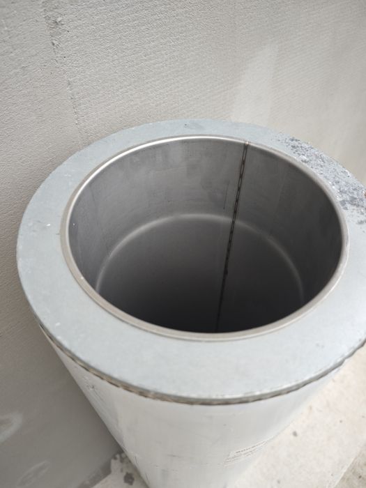 Vând 1m tub inox 180 interior
