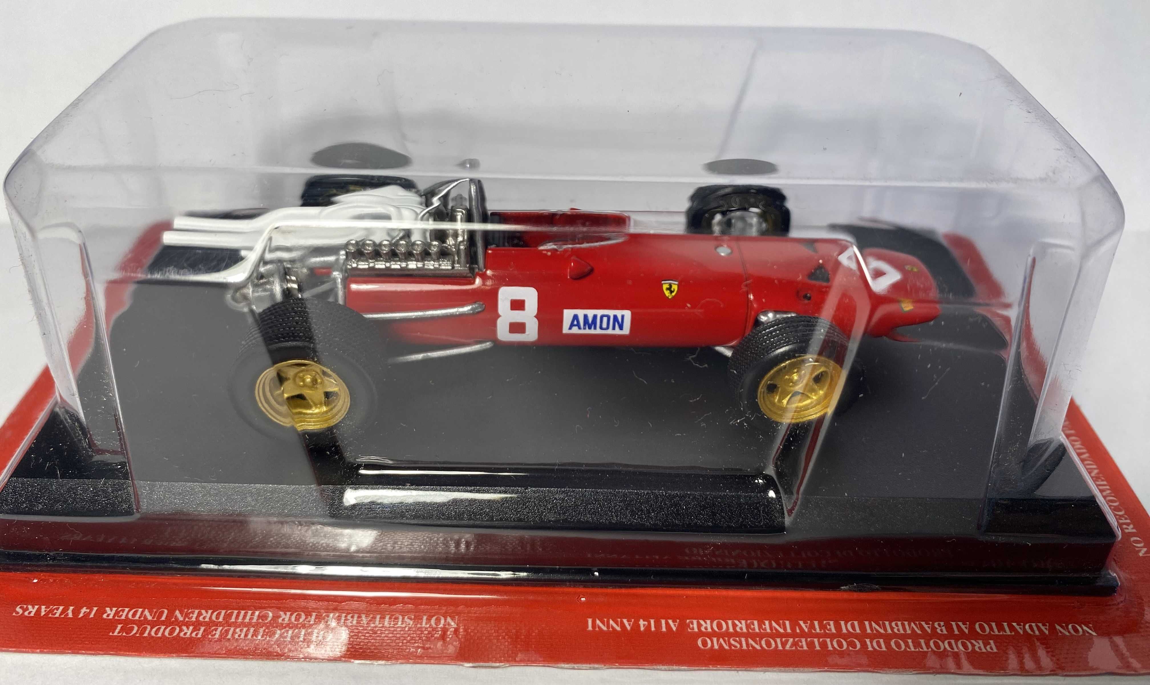 FERRARI 312 F1-67 1967 Chris Amon Macheta Formula1 Scara 1:43