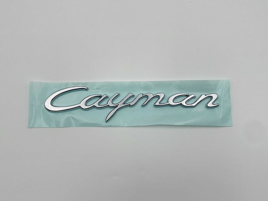 Emblema Compatibila PORSCHE Cayman crom