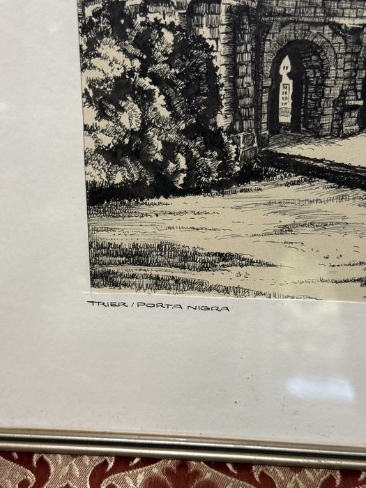 стара рисунка туш перо 57г