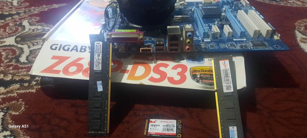 Материнская плата. Z68p