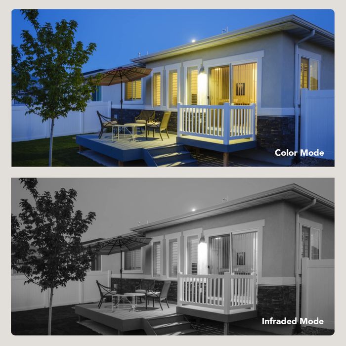 NETVUE Безжична външна WiFi CCTV охранителна батерийна камера/PIR