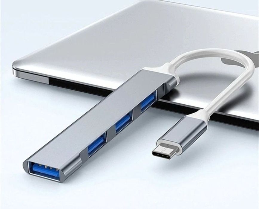 USB Hub Tip C USB Laptop MacBook TV Universal 4in1