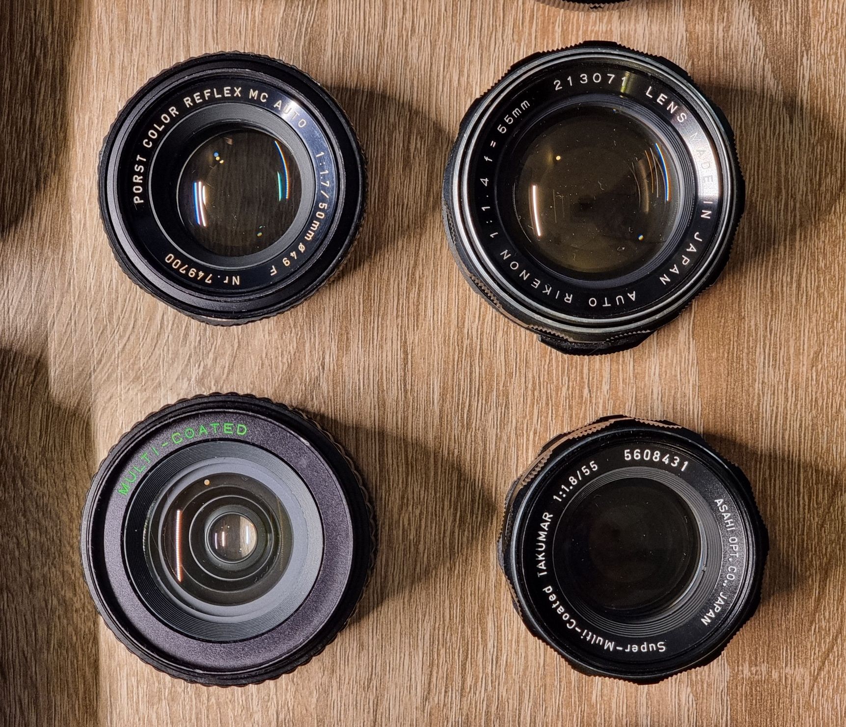 Lentile vintage film 35mm M42 obiective lenses