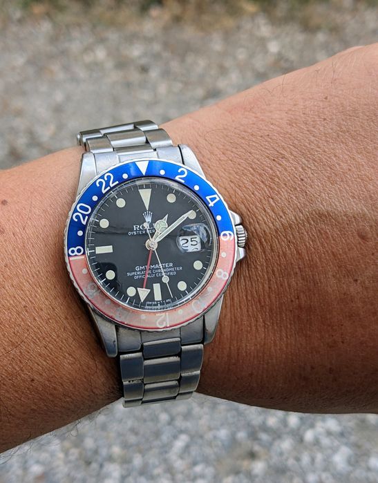 Vintage Rolex GMT-Master Pepsi 16750