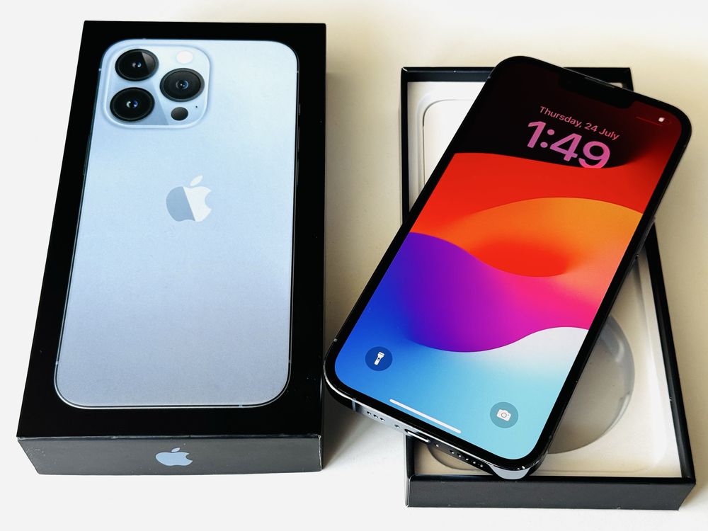Iphone 13 Pro 256GB Blue 100% Батерия! Гаранция 6 месеца