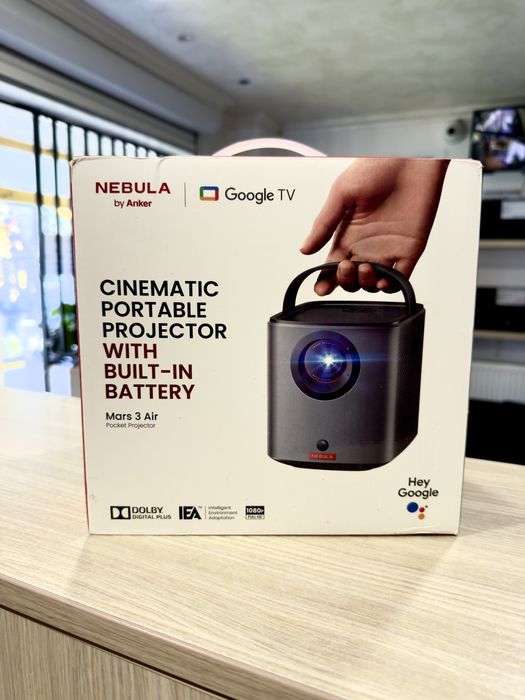Videoproiector portabil Anker Nebula Mars 3 Air, 1080p-NOU/Sigilat !!!