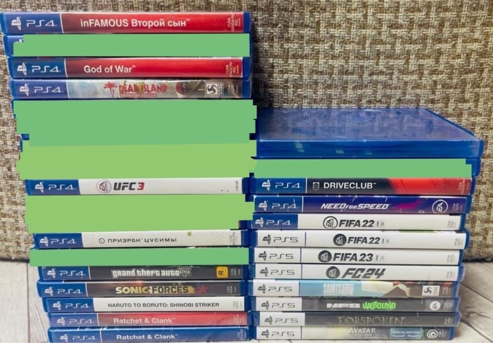 Продам диски пс4 пс5