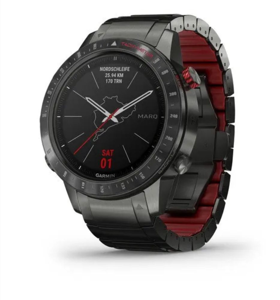 Ceas Garmin MARQ Driver Smartwatch 30 mm Titanium Nou