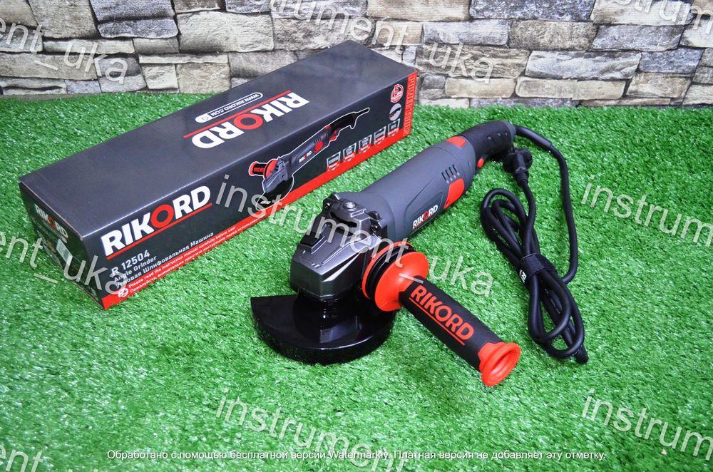 Угловая шлифовальная машина Rikord 125мм (болгарка, ушм)