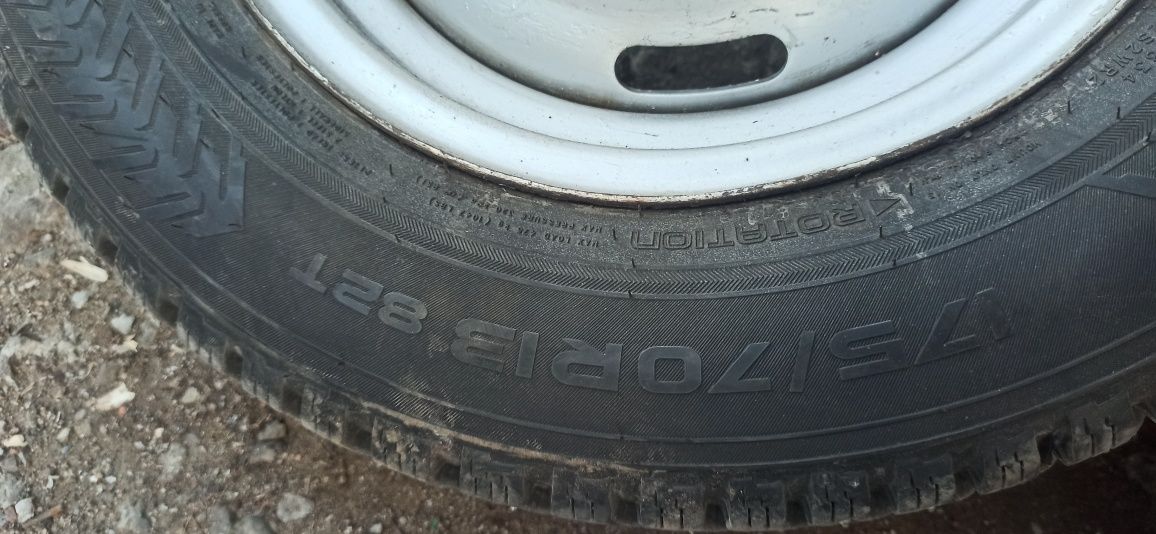 Колеса на москвич 175/70/R13 Nokian Hakkapelitta 8