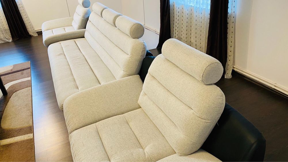 Vând set canapea + 2 fotolii – stare excelentă!