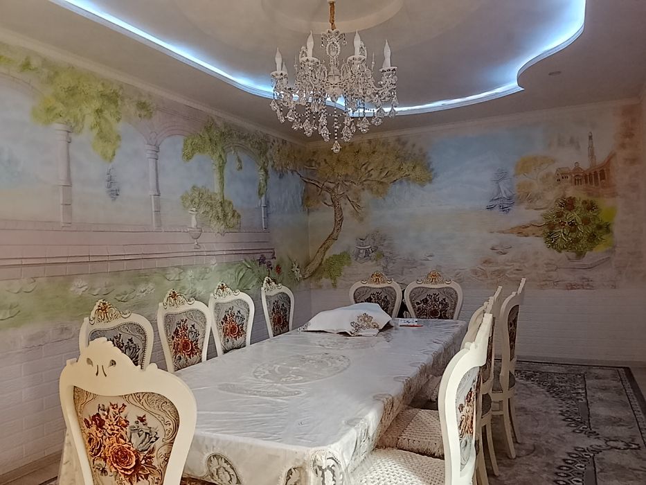 Nurafshondamas Bektemir tarafda 5 sotok 10 xonali uy srochni sotiladi