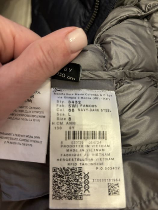Vand geaca Colmar puf , marimea 130 cm in stare perfecta