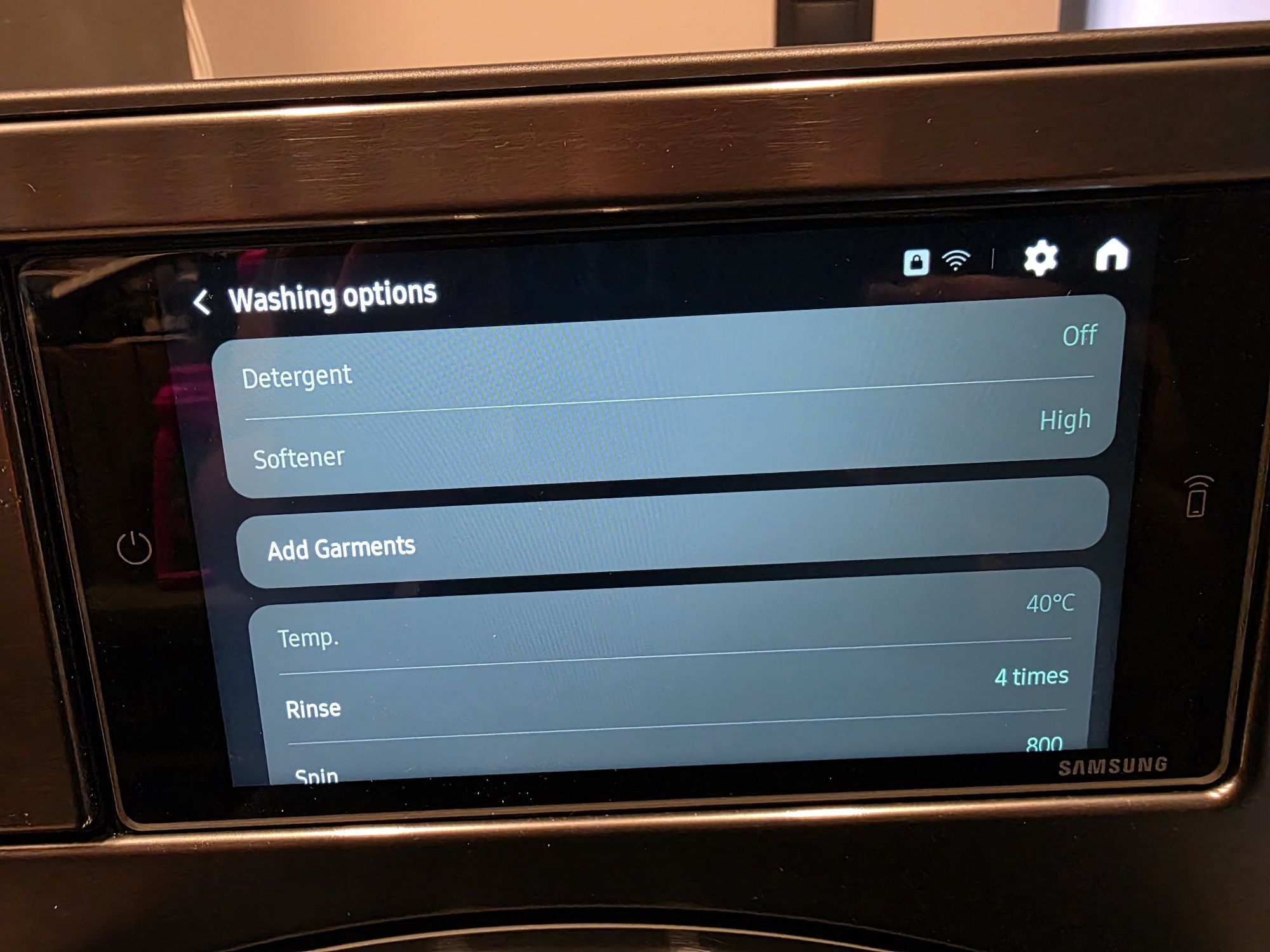 Пералня Samsung Bespoke AI WF90F09C4SU4