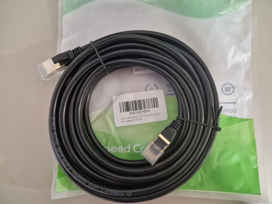 Cabluri displayport/hdmi/de retea UTP cat8