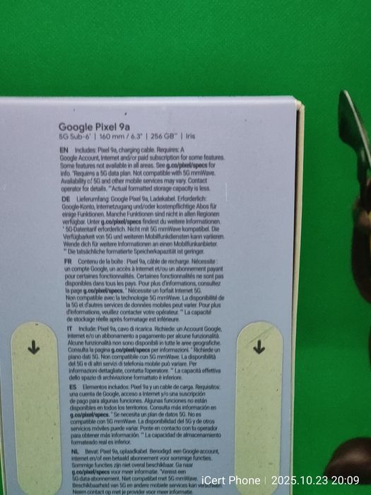 Google Pixel 9a sigilat 256 GB * Grantie * Buy Back *