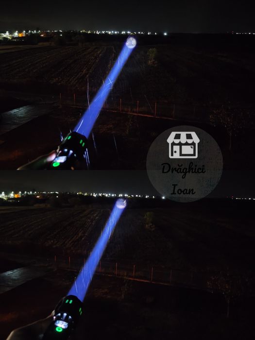 Lanterna TOP LASER DIGITAL- led PM20 ULS tip LASER pt.distanta < 1,3km