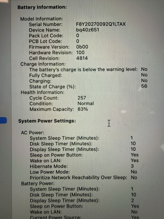 Macbook pro m1 PRO 512gb 16gb ram