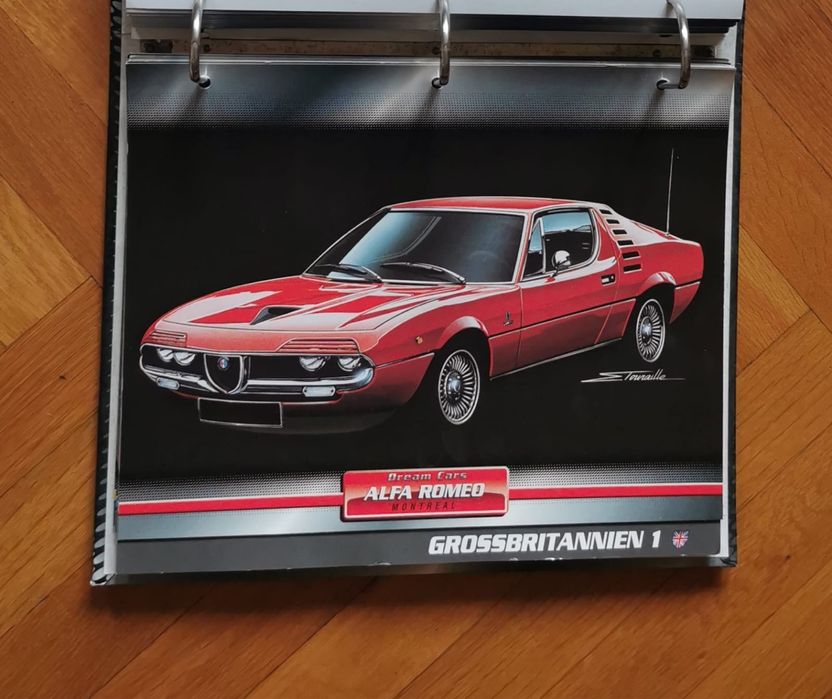 Колекция DREAM CARS мечтани коли оригинална папка на издателя ATLAS